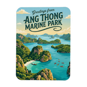 Íman Parque Nacional Marinho de Ang Thong Tailândia