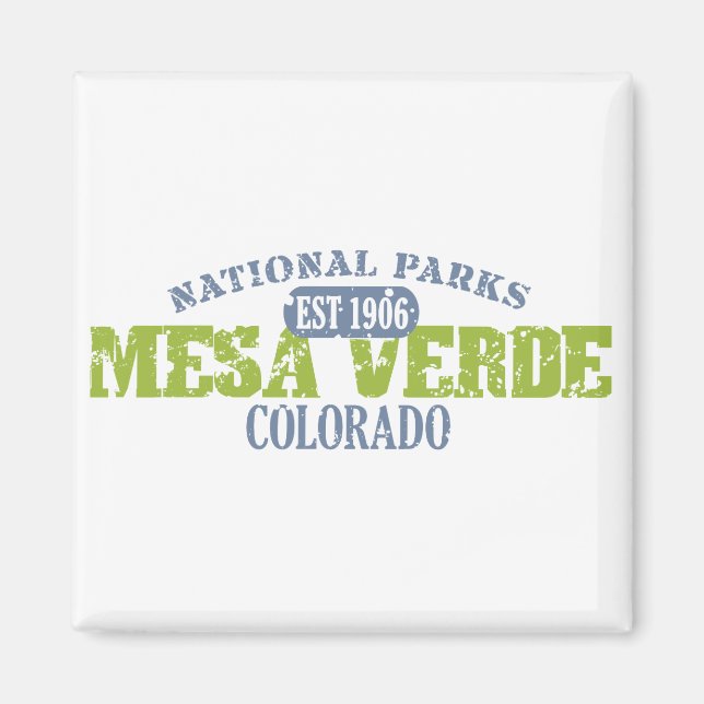 Íman Parque Nacional Mesa Verde (Frente)