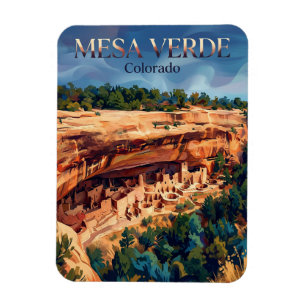 Íman Parque Nacional Mesa Verde Colorado