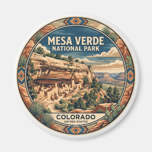 Íman Parque Nacional Mesa Verde Cortez Colorado