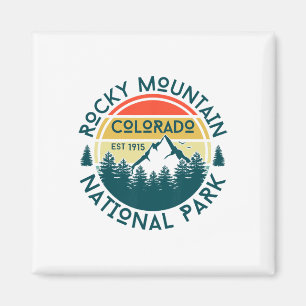 Íman Parque Nacional Montanha Rochosa Colorado Natureza