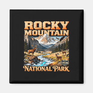 Íman parque nacional montanhoso rochoso colorado nature