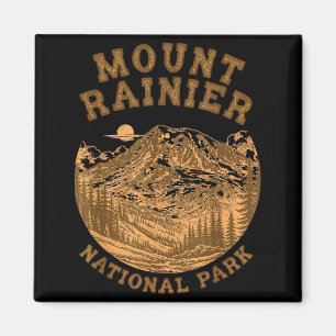 Íman Parque Nacional Mount Rainier Viajante Amante da N