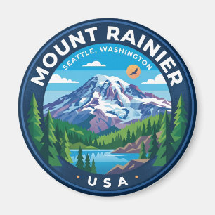 Íman Parque Nacional Mount Rainier Washington