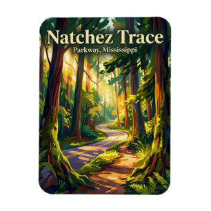 Íman Parque Nacional Natchez Trace Mississippi
