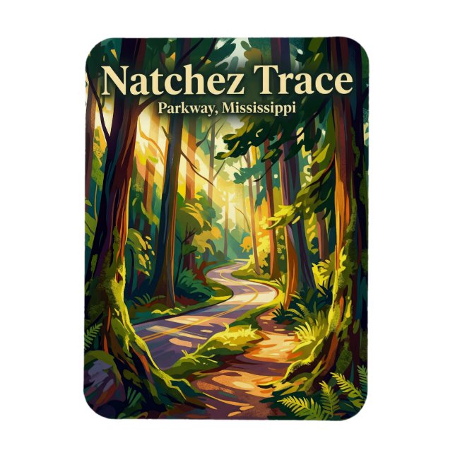 Íman Parque Nacional Natchez Trace Mississippi (Vertical)