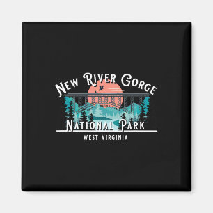 Íman Parque Nacional New River Gorge West Virginia EUA