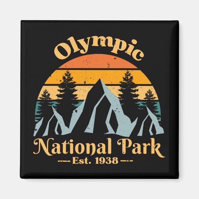 Íman Parque Nacional Olímpico (Frente)