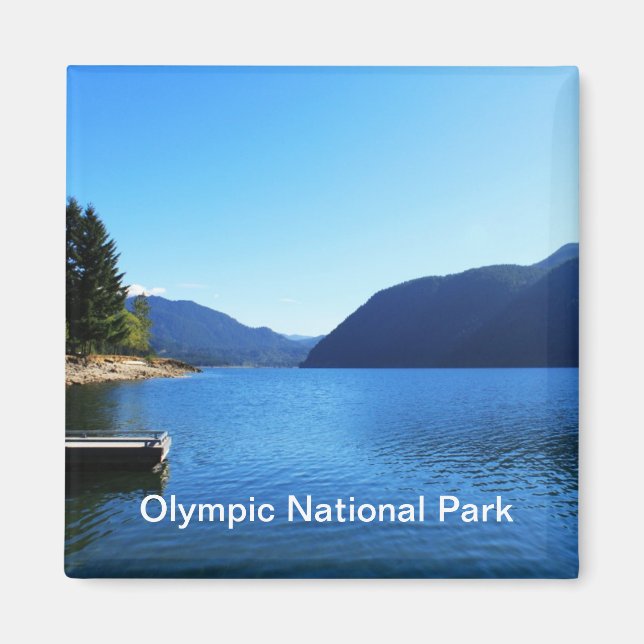 Íman Parque Nacional Olímpico, Seattle, EUA (Frente)