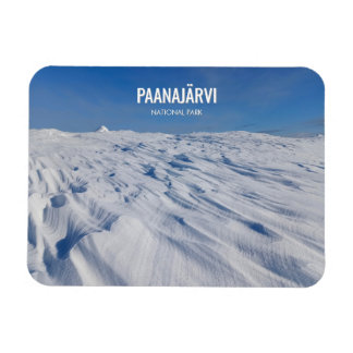 Íman Parque Nacional Paanajarvi Paisagem de Neve de Inv