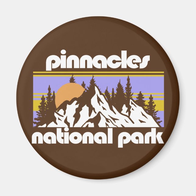 Íman Parque Nacional Pinnacle (Frente)