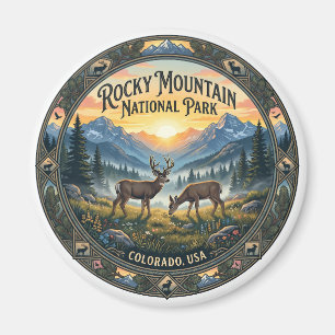 Íman Parque Nacional Rocky Mountain Colorado