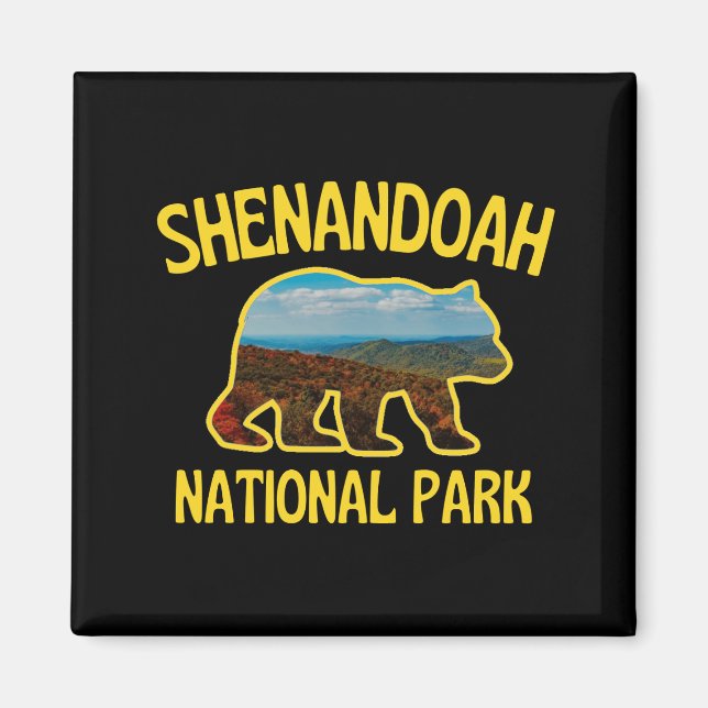 Íman Parque Nacional Shenandoah (Frente)