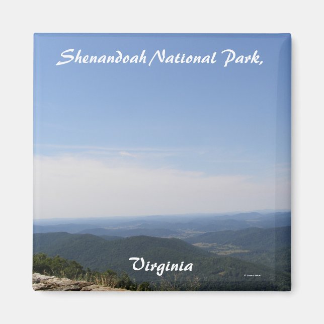 Íman Parque Nacional Shenandoah (Frente)