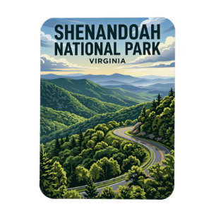 Íman Parque Nacional Shenandoah EUA
