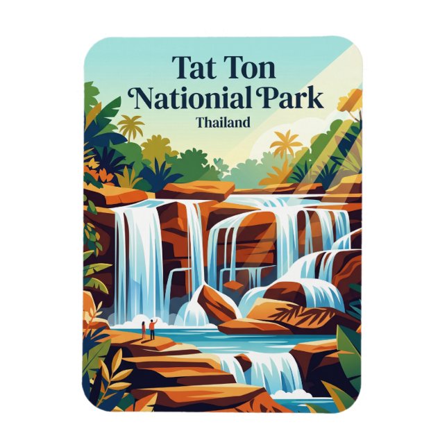 Íman Parque Nacional Tat Ton Tailândia (Vertical)