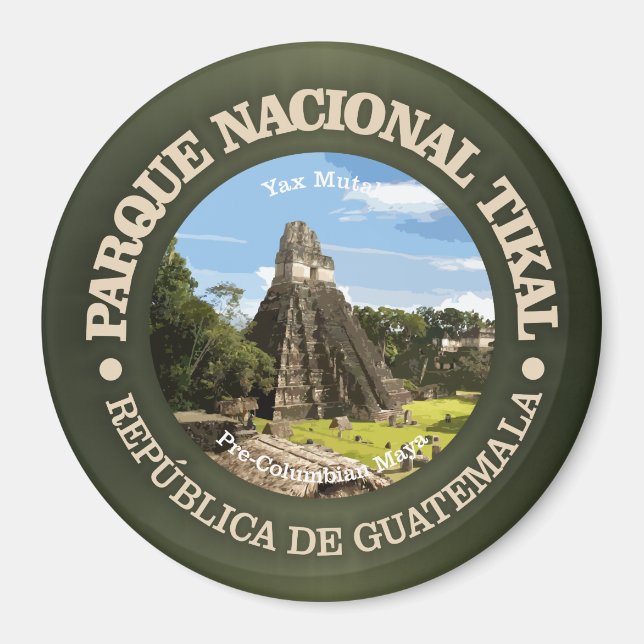 Íman Parque Nacional Tikal (Frente)