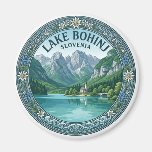 Íman Parque Nacional Triglav — Lago Bohinj Ribčev Laz