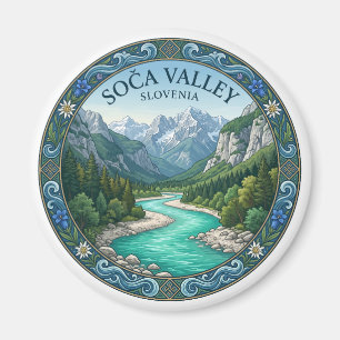 Íman Parque Nacional Triglav — Vale de Soča Bovec Eslov