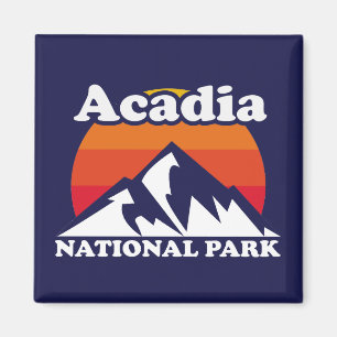 Íman Parque Nacional Vintage Acadia