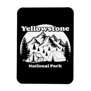 Íman Parque Nacional Vintage Yellowstone