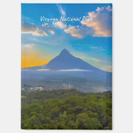 Íman Parque Nacional Virunga, RD Congo - Planície Vulcâ