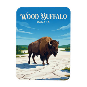 Íman Parque Nacional Wood Buffalo Canadá