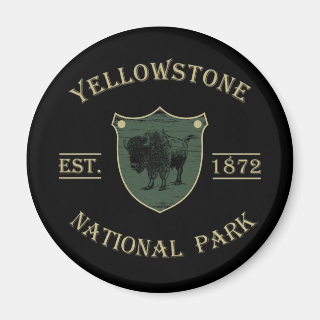 Íman parque nacional yellowstone (Frente)