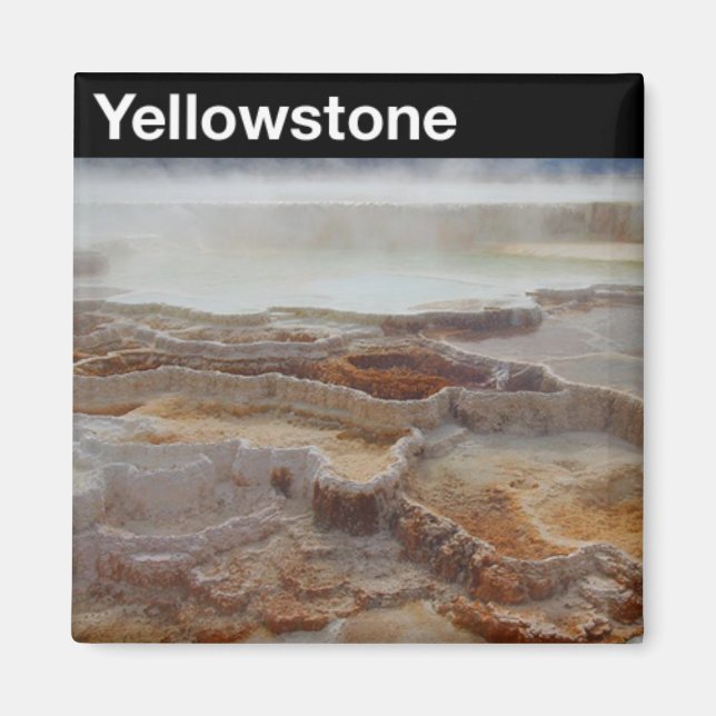 Íman Parque Nacional Yellowstone (Frente)