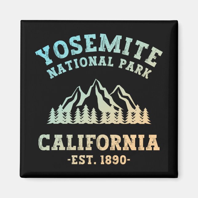 Íman Parque Nacional Yosemite, Gradação de Caminho na C (Frente)