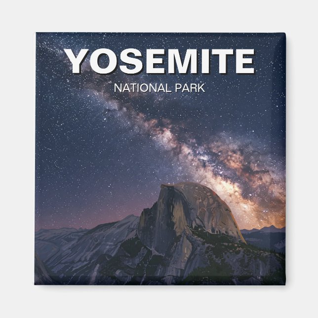 Íman Parque Nacional Yosemite, Via Látea noite (Frente)