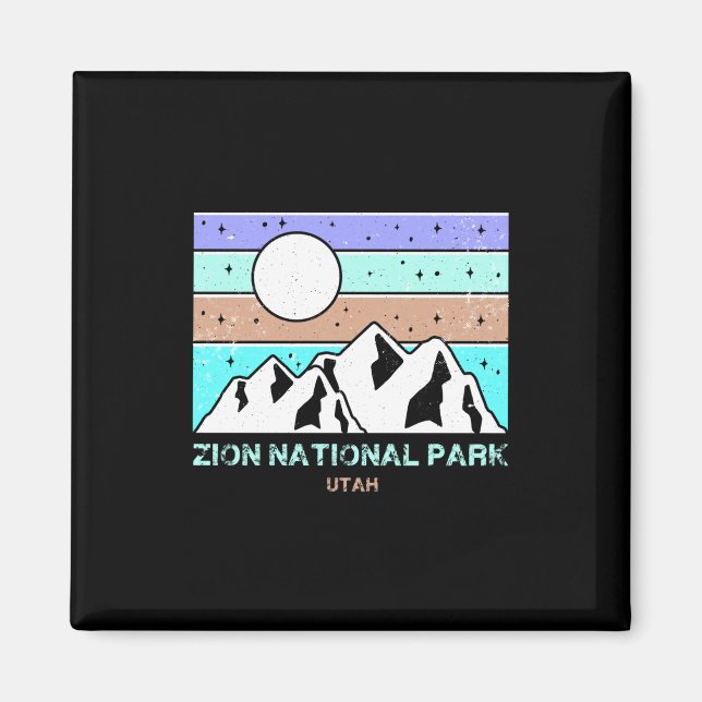 Íman Parque Nacional Zion (Frente)