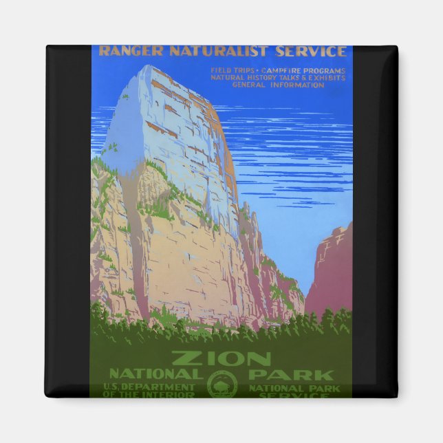 Íman Parque Nacional Zion (Frente)