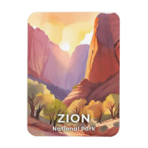 Parque Nacional Zion | Aquarela de Viagem