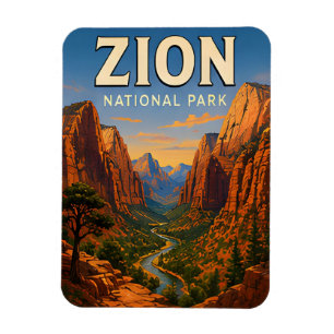 Íman Parque Nacional Zion Utah Presente de Viagem