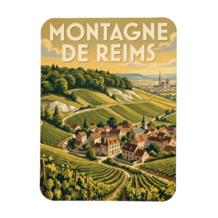 Íman Parque Natural Regional de Montagne de Reims Franç