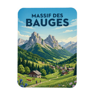 Íman Parque Natural Regional do Maciço de Bauges França