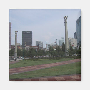 Íman Parque olímpico de Centenial em Atlanta do centro