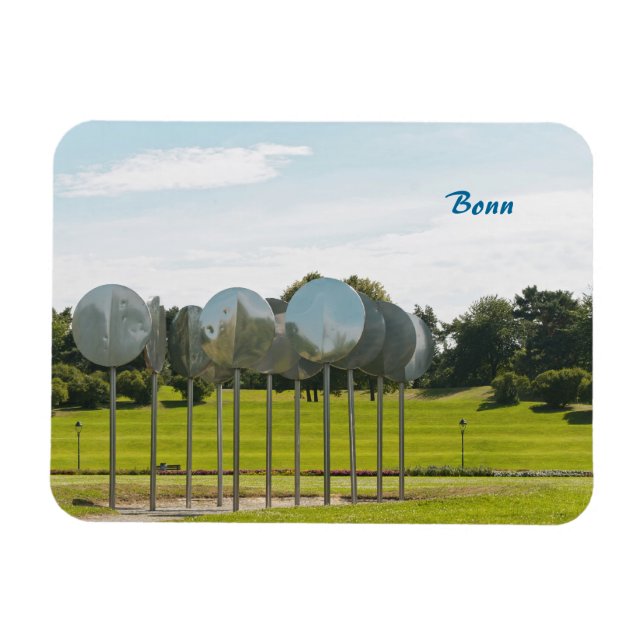 Íman Parque Rheinaue em Bonn (Horizontal)