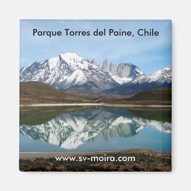 Íman Parque Torres del Paine, Chile (Frente)