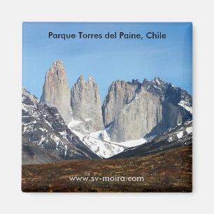 Íman Parque Torres del Paine, o Chile