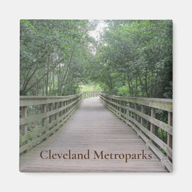 Íman Parques de metropolitano de Cleveland (Frente)