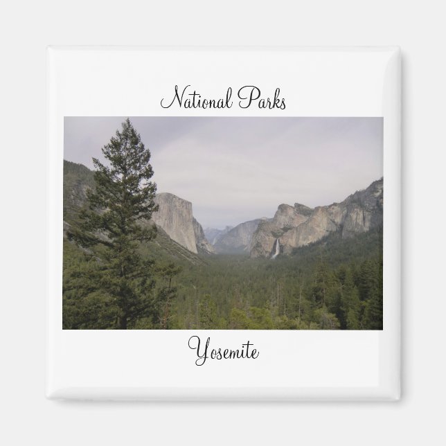 Íman Parques Nacionais - Magneta Yosemite (Frente)