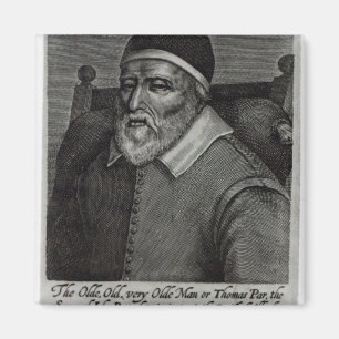 Íman Parr velho de Tom, 1635