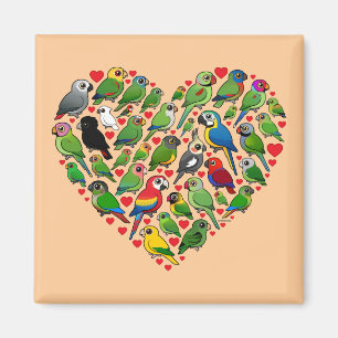 Íman Parrot Heart