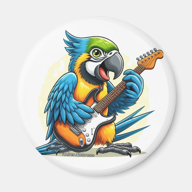 Íman Parrot Rock Music (Frente)