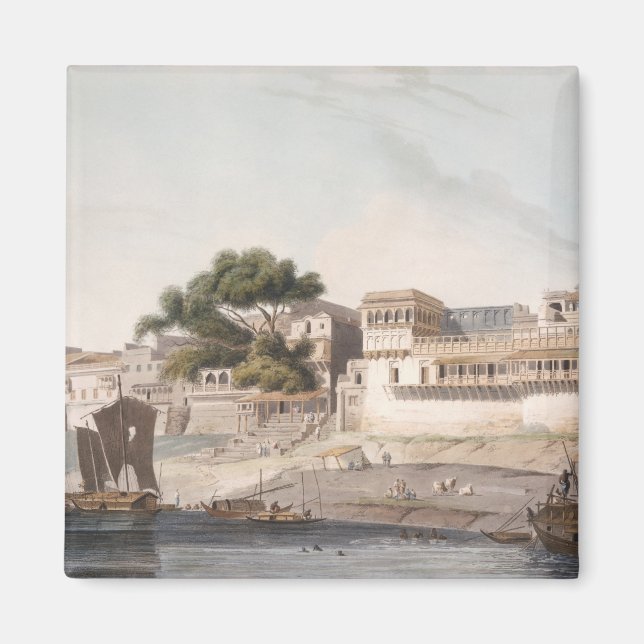 Íman Parte da cidade de Patna, no rio Ganges, pl (Frente)