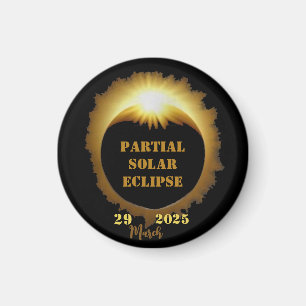 Íman Parte de Visualização do Eclipse Solar Parcial 202