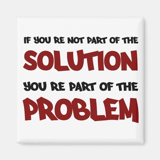 Íman Parte do ímã Solução (Frente)