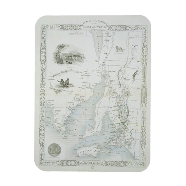 Íman Parte do Sul da Austrália, de uma Série de Mães Mu (Vertical)